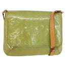 LOUIS VUITTON Monogram Vernis Thompson Street Bag Baby Blue M91009 Auth bs31550-1