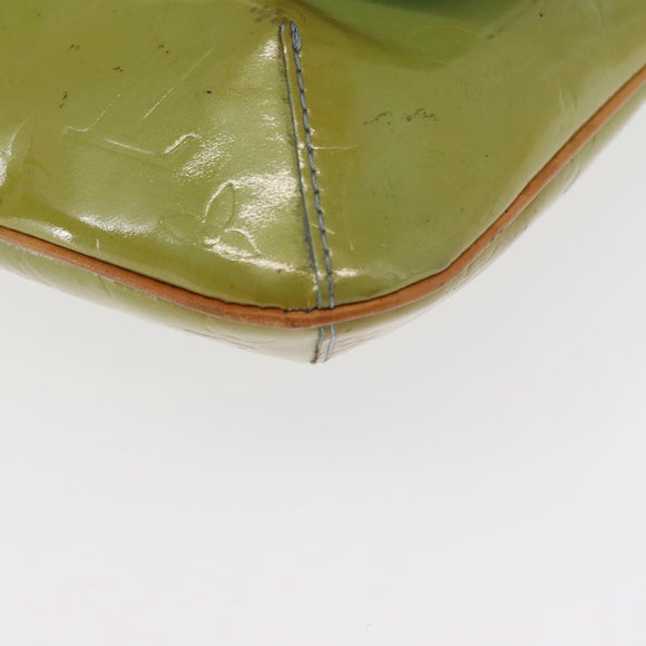 LOUIS VUITTON Monogram Vernis Thompson Street Bag Baby Blue M91009 Auth bs31550