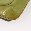 LOUIS VUITTON Monogram Vernis Thompson Street Bag Baby Blue M91009 Auth bs31550-15