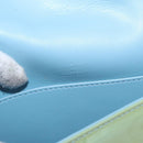 LOUIS VUITTON Monogram Vernis Thompson Street Bag Baby Blue M91009 Auth bs31550-17