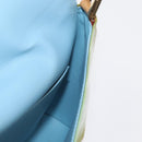 LOUIS VUITTON Monogram Vernis Thompson Street Bag Baby Blue M91009 Auth bs31550-18