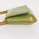 LOUIS VUITTON Monogram Vernis Thompson Street Bag Baby Blue M91009 Auth bs31550-4