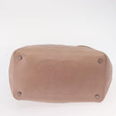 CHANEL Matelasse Tote Bag Leather 2way Pink Silver CC Auth bs31551-11