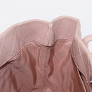 CHANEL Matelasse Tote Bag Leather 2way Pink Silver CC Auth bs31551-19