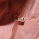 CHANEL Matelasse Tote Bag Leather 2way Pink Silver CC Auth bs31551-23