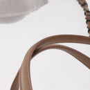 CHANEL Matelasse Tote Bag Leather 2way Pink Silver CC Auth bs31551-8