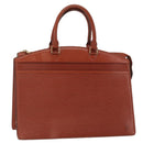 LOUIS VUITTON Epi Riviera Hand Bag Brown M48183 LV Auth bs31553-1