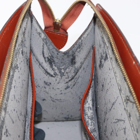 LOUIS VUITTON Epi Riviera Hand Bag Brown M48183 LV Auth bs31553