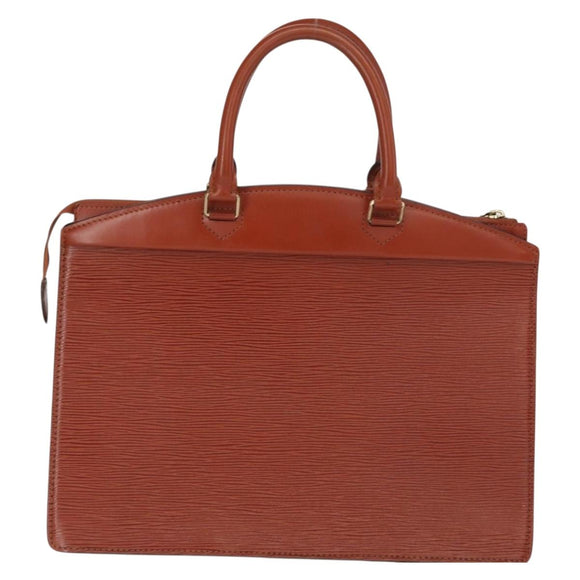 LOUIS VUITTON Epi Riviera Hand Bag Brown M48183 LV Auth bs31553