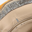 LOUIS VUITTON Monogram Vernis Houston Hand Bag Beige M91004 LV Auth bs31556-19