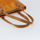 LOUIS VUITTON Monogram Vernis Houston Hand Bag Beige M91004 LV Auth bs31556-7