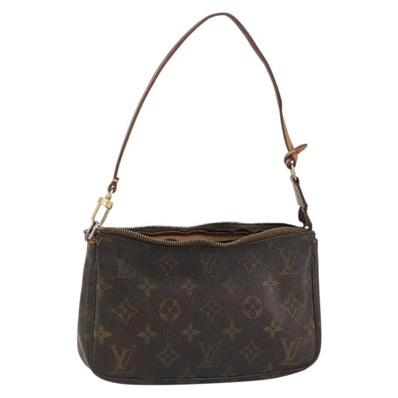 LOUIS VUITTON Monogram Pochette Accessoires Pouch M51980 LV Auth bs31557