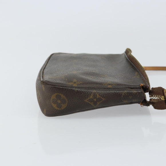 LOUIS VUITTON Monogram Pochette Accessoires Pouch M51980 LV Auth bs31557
