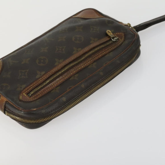 LOUIS VUITTON Monogram Clutch Bag 3 Set LV Auth bs31558