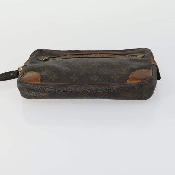 LOUIS VUITTON Monogram Clutch Bag 3 Set LV Auth bs31558