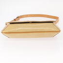 LOUIS VUITTON Monogram Vernis Thompson Street Bag Beige M91301 LV Auth bs31559-6