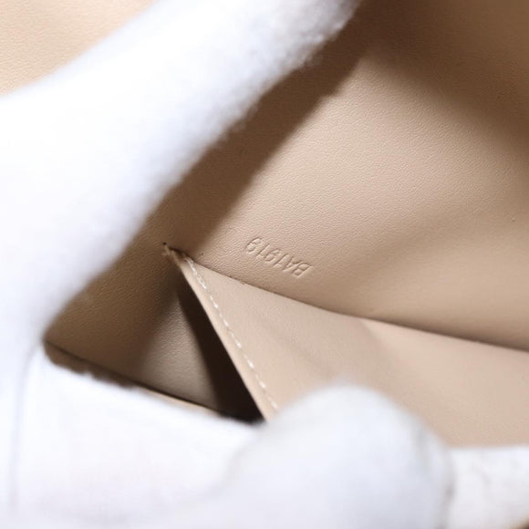 LOUIS VUITTON Monogram Vernis Thompson Street Bag Beige M91301 LV Auth bs31559