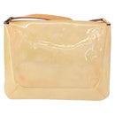 LOUIS VUITTON Monogram Vernis Thompson Street Bag Beige M91301 LV Auth bs31559-3