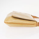 LOUIS VUITTON Monogram Vernis Thompson Street Bag Beige M91301 LV Auth bs31559-4