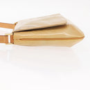 LOUIS VUITTON Monogram Vernis Thompson Street Bag Beige M91301 LV Auth bs31559-5