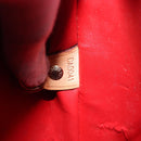 LOUIS VUITTON Monogram Vernis Houston Hand Bag Red M91092 LV Auth bs31560-12
