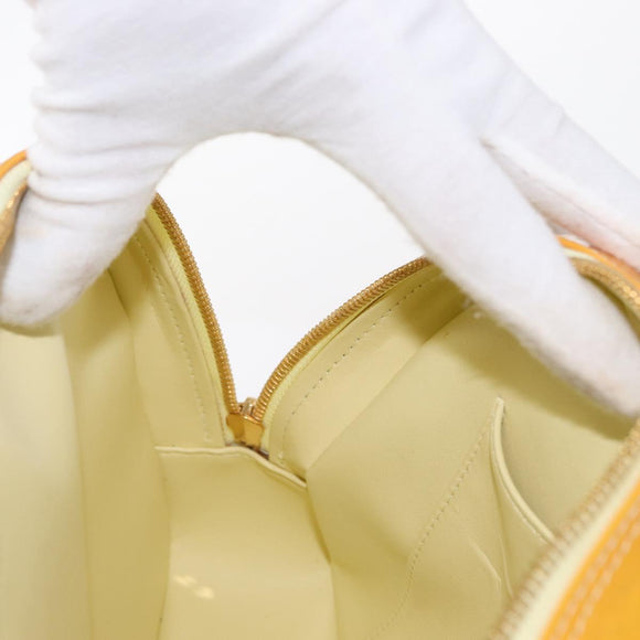 LOUIS VUITTON Monogram Vernis Marley Backpack Gris M91038 LV Auth bs31561