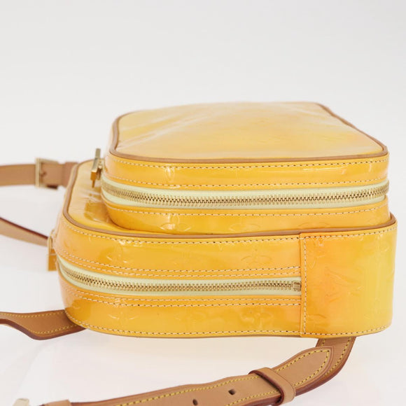 LOUIS VUITTON Monogram Vernis Marley Backpack Gris M91038 LV Auth bs31561