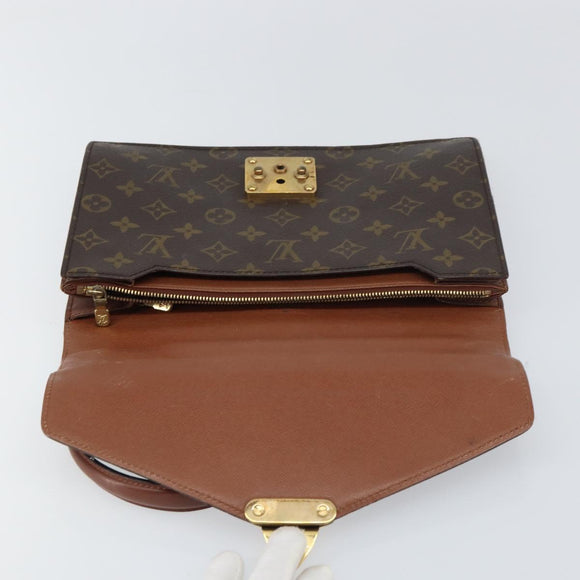 LOUIS VUITTON Monogram Concorde Hand Bag M51190 LV Auth bs31562