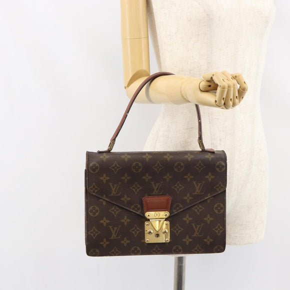 LOUIS VUITTON Monogram Concorde Hand Bag M51190 LV Auth bs31562