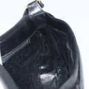 GIVENCHY Shoulder Bag Leather Black Gold Auth bs31564-18