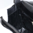 GIVENCHY Shoulder Bag Leather Black Gold Auth bs31564-19