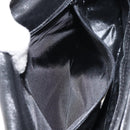 GIVENCHY Shoulder Bag Leather Black Gold Auth bs31564-21