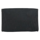 Christian Dior Trotter Canvas Chain Shoulder Bag Black Gold Auth bs31567-2