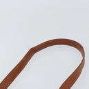 Christian Dior Trotter Canvas Shoulder Bag Brown Gold Auth bs31572-8