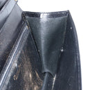 Christian Dior Shoulder Bag Leather Black Gold Auth bs31574-19