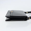 Christian Dior Shoulder Bag Leather Black Gold Auth bs31574-3