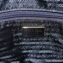 PRADA Quilted Chain Tote Bag Nylon Black Gold Auth bs31575-19
