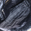 PRADA Quilted Chain Tote Bag Nylon Black Gold Auth bs31575-11