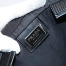 PRADA Tote Bag Nylon Black Silver Auth bs31578-18