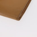 CHANEL COCO Mark Long Wallet Caviar Skin Beige Gold CC Auth bs31582-16