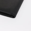 CHANEL Long Wallet Caviar Skin Black Gold CC Auth bs31583-10