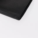 CHANEL Long Wallet Caviar Skin Black Gold CC Auth bs31583-11