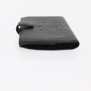 CHANEL Long Wallet Caviar Skin Black Gold CC Auth bs31583-5