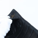 CHANEL COCO Mark Long Wallet Caviar Skin Black Gold CC Auth bs31584-15