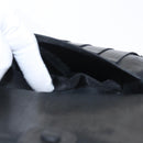 CHANEL COCO Mark Long Wallet Caviar Skin Black Gold CC Auth bs31584-16