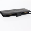 CHANEL COCO Lange Geldbörse Kaviarleder Schwarz Gold CC Auth bs31584-5