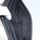 CHANEL Zip Around Long Wallet Caviar Skin Black Gold CC Auth bs31585-10