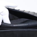 CHANEL COCO Mark Long Wallet Caviar Skin Black Gold CC Auth bs31586-17