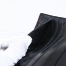 CHANEL COCO Mark Long Wallet Caviar Skin Black Gold CC Auth bs31586-18