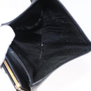 CHANEL COCO Mark Long Wallet Caviar Skin Black Gold CC Auth bs31586-12